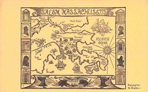 Salem, Massachusetts Postcard