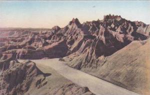 South Dakota Badlands Going Up To The Pinnacles The Badlands National Monumen...