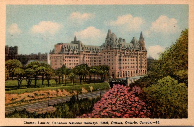 Canada Ottawa Canadian National Railways Hotel