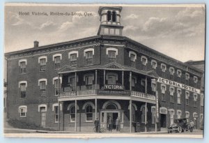Riviere-du-Loup Quebec Canada Postcard Hotel Victoria c1910 Unposted Antique