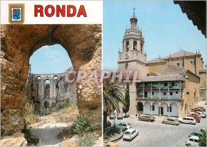 Postcard Modern Ronda No. 40 New Bridge sta maria la mayor