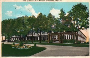 Vintage Postcard 1933 The Dillsboro Sanitarium Dillsboro Indiana