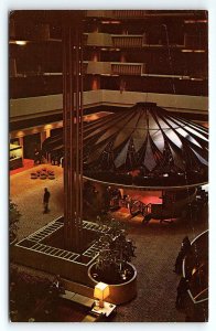 1960s ATLANTA GA THE REGENCY HYATT HOUSE HOTEL UNPOSTED POSTCARD P4226