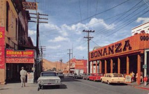 VIRGINIA CITY, NV Street Scene Bonanza Camera Shop 1966 Vintage Postcard