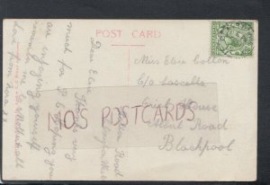 Genealogy Postcard-Colton / Lascells - Oriel House, Albert Rd, Blackpool RF5941