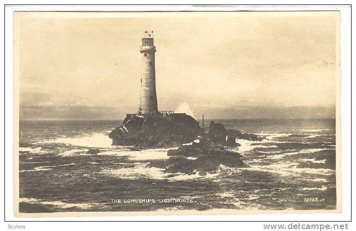 RP, The Longships Lighthouse, 1920-1940s