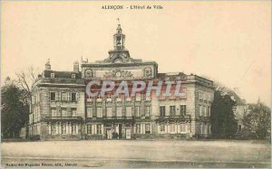 Old Postcard Alencon The Hotel de Ville