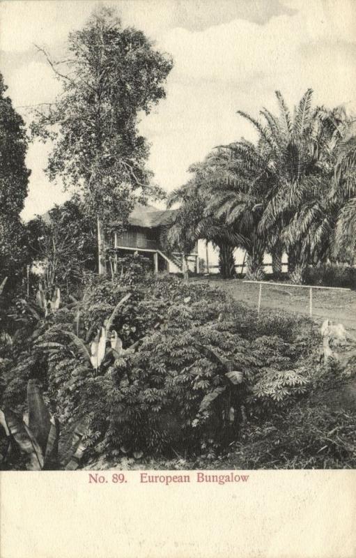 straits settlements, Malay Malaysia, European Bungalow (1910s) Kaulfuss Penang