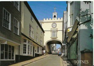 Devon Postcard - Fore Street and East Gate - Totnes - Ref TZ8320 