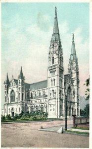 Vintage Postcard Historical Church Religious Building Worship Parish Cathedral