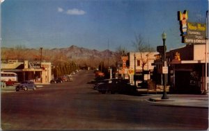 Postcard Arizona Street Looking From Nevada Highway Boulder City, Nevada