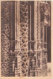 BR9490 Batalha Detalhe do Portico das Capeles Incompletas  postcard portugal