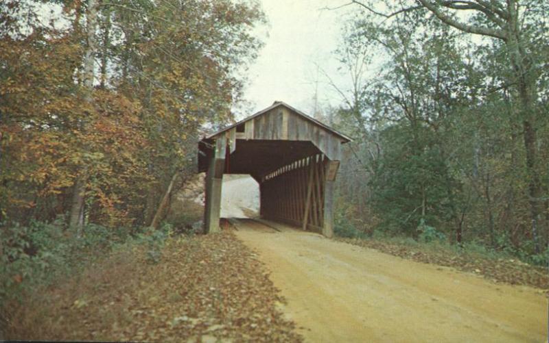 Pea Ridge Covered Bridge - Wacoochee Creek AL, Alabama