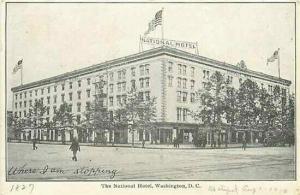 DC, District of Columbia, Washington, The National Hotel