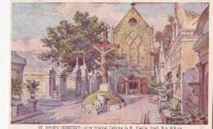 NEW ORLEANS, LA St. Roch's Cemetery Postcard