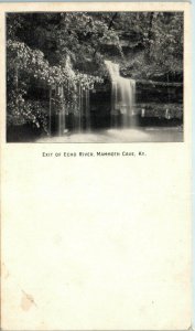 1900s Exit of Echo River Mammoth Cave KY Postcard