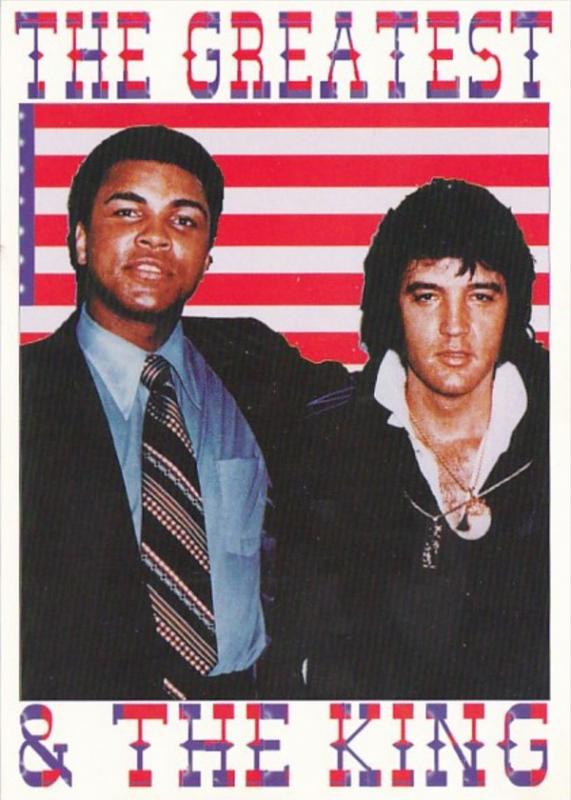 Elvis Presley The King & Muhammed Ali The Greatest