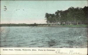 Waterville MN Rocky Point c1910 Postcard