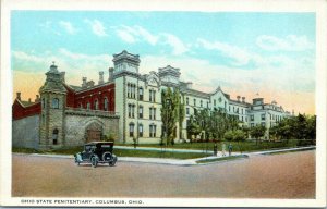 Ohio State Penitentiary Jail Prison Columbus 1915 Postcard