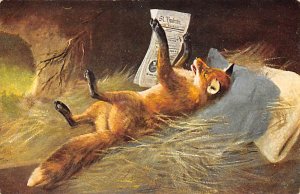 Fox Painting Unused 