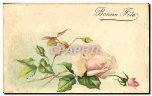 Old Postcard Fantasy Flowers