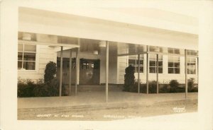 RPPC Postcard; Busport at High School, Springfield OR, Howard C233-1 unposted