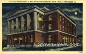 US Post Office & Court House  - Harrisonburg, Virginia VA  