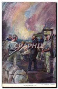 Illustrator Old Postcard To Dardanelles Charles Fouqueray