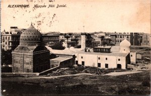 Egypt Alexandria El Nabi Daniel Mosque Vintage Postcard  C011