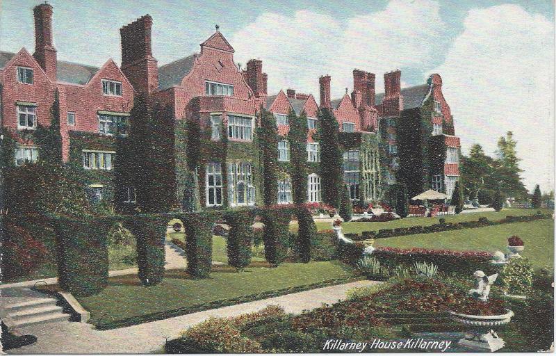 Kilarney House, Killarney, Ireland, Early Postcard, Unused