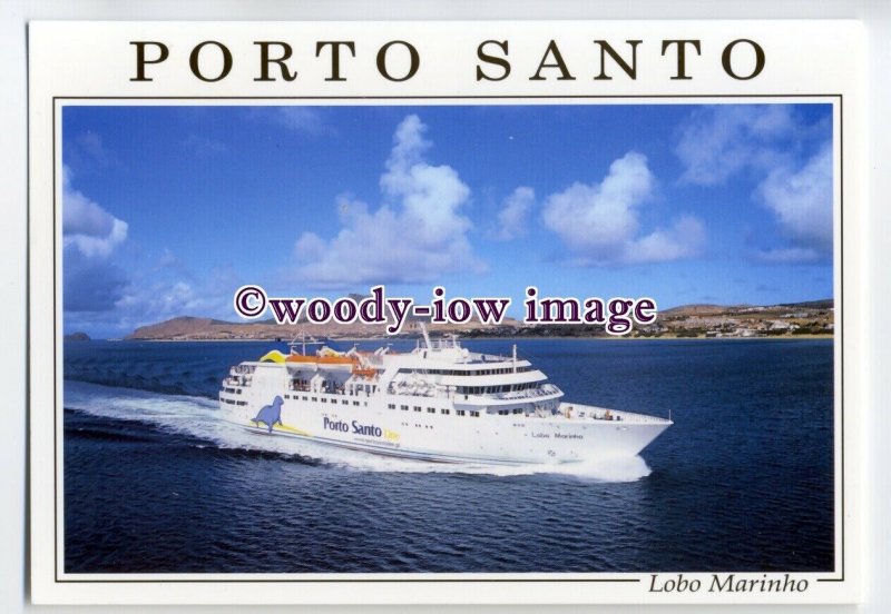 FE1925 - Porto Santo Ferry - Lobo Marinho - postcard