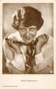 Mady Christians movie film cinema star beauty actress Ross Verlag postcard