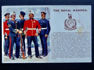 History & Tradition THE ROYAL MARINES Postcard by Gale & Polden No.117a