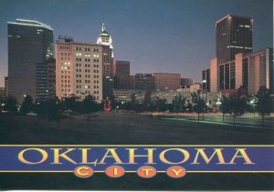 OKLAHOMA: OKLAHOMA CITY SKYLINE VIEW