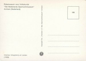 Arnhem Netherlands pharmacy interior postcard