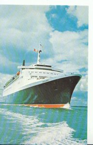 Shipping Postcard - Cunard Queen Elizabeth 2 - Ref 18225A