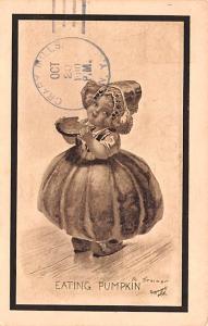 Greing 1910 corner wear, postal marking on front