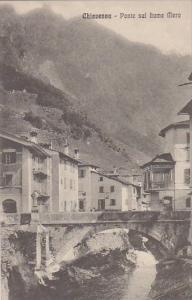 Italy Chiavenna Ponte sul liume Mera