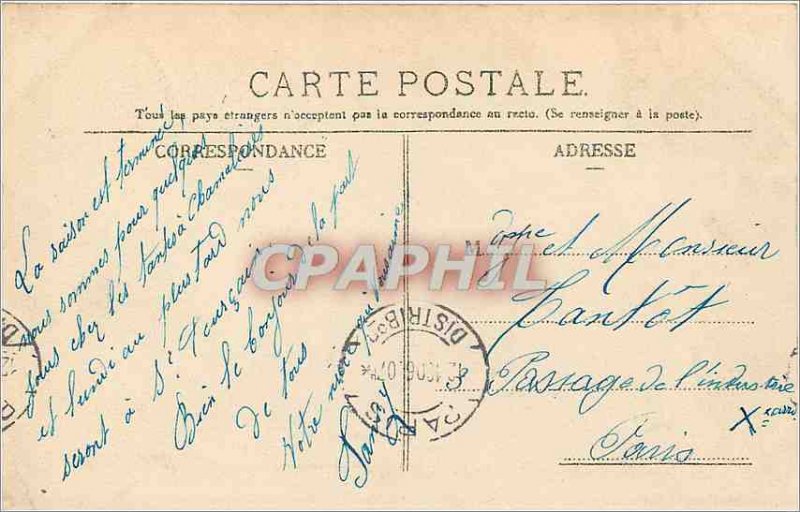 Old Postcard Royat les Bains P d D