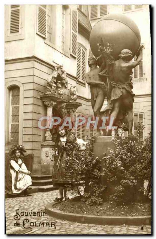 Old Postcard Remembrance Colmar Alsace