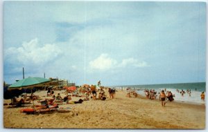 Postcard - Relaxing At Rehoboth Beach, Delaware