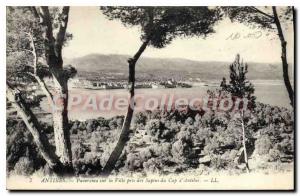 Postcard Old Antibes Panorama Of The City Of Trees Jack Du Cap D'Antibes