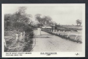 Isle of Wight Postcard - Old Freshwater Rural Lane c1897 - DR595