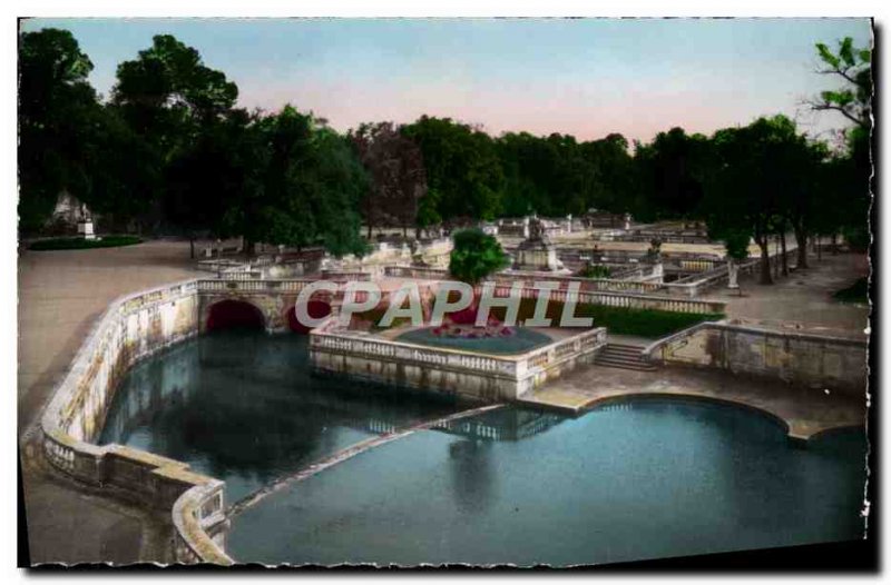 Modern Postcard Nimes The Fountain Gardens The source