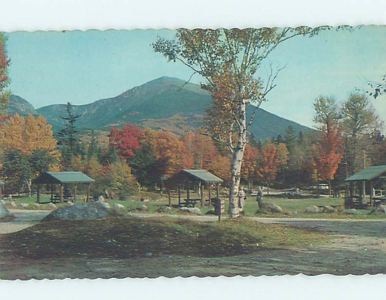 Pre1980 CAMP SCENE Baxter State Park Millinocket Maine ME AE3281