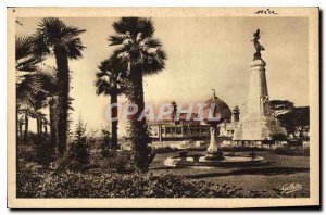 Old Postcard Artistic French Riviera Nice La Jetee Albert I Promenade and Gar...