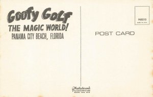 Panama City Beach FL Goofy Golf Snake & SnoBall Postcard