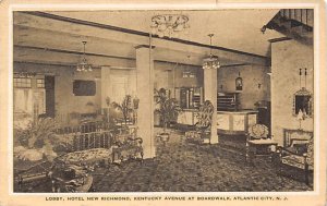 Lobby, Hotel New Richmond Kentucky Avenue At Boardwalk - Atlantic City, New J...