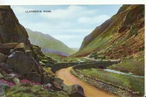 Wales Postcard - Llanberis Pass - Caernarvonshire - Ref TZ4312