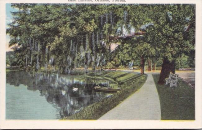 Florida Orlando Lake Lucerne